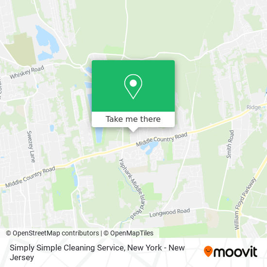 Simply Simple Cleaning Service map