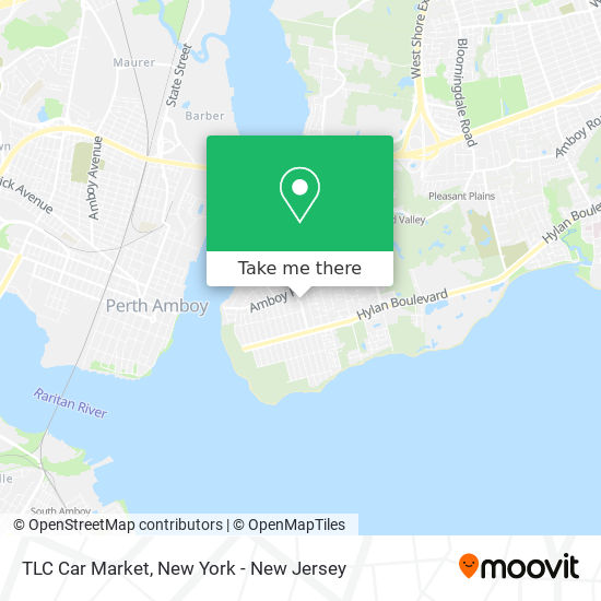 TLC Car Market map