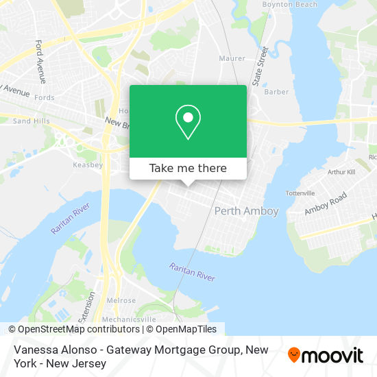 Vanessa Alonso - Gateway Mortgage Group map