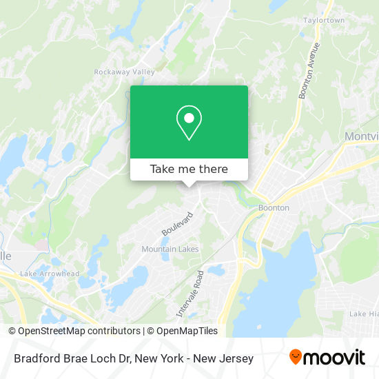 Mapa de Bradford Brae Loch Dr