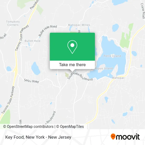Key Food map
