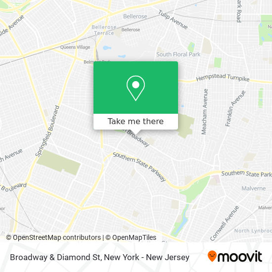 Mapa de Broadway & Diamond St