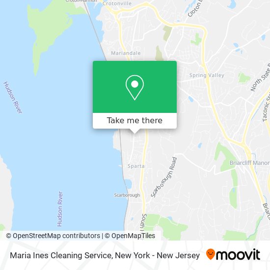 Maria Ines Cleaning Service map