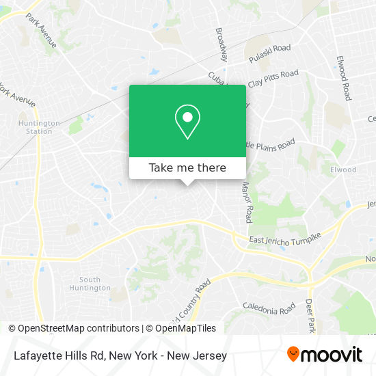 Mapa de Lafayette Hills Rd