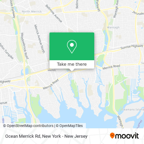 Mapa de Ocean Merrick Rd