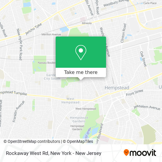 Rockaway West Rd map