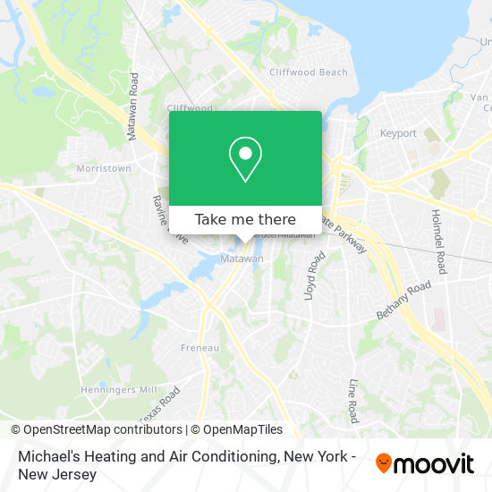 Michael's Heating and Air Conditioning map