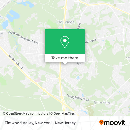 Elmwood Valley map