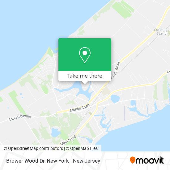 Brower Wood Dr map