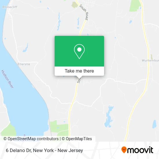 6 Delano Dr map