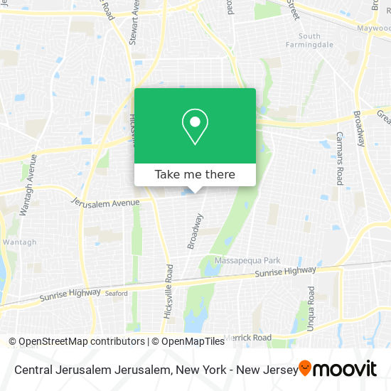 Central Jerusalem Jerusalem map