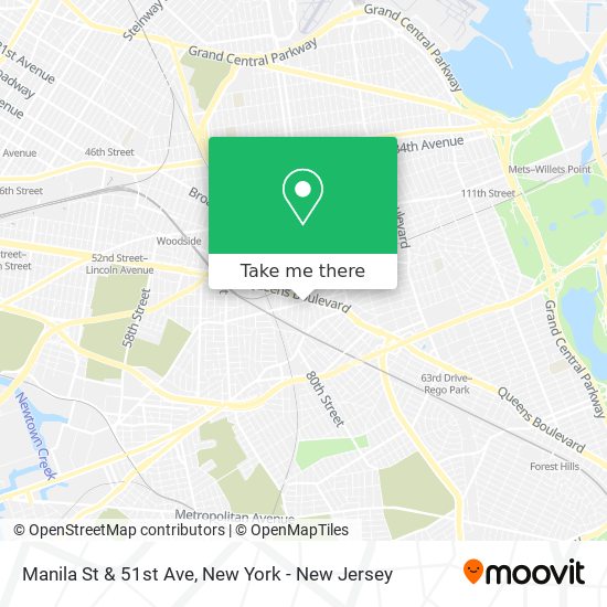 Manila St & 51st Ave map
