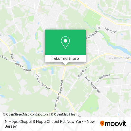 Mapa de N Hope Chapel S Hope Chapel Rd
