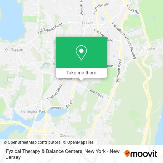 Mapa de Fyzical Therapy & Balance Centers