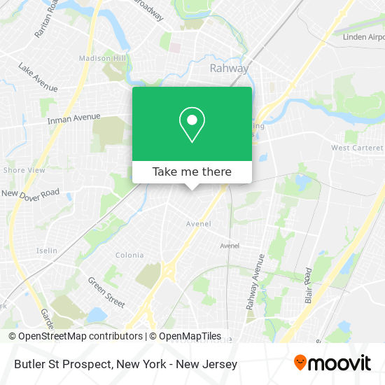 Mapa de Butler St Prospect