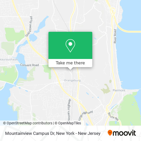 Mapa de Mountainview Campus Dr