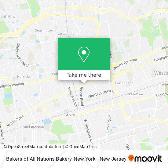 Mapa de Bakers of All Nations Bakery