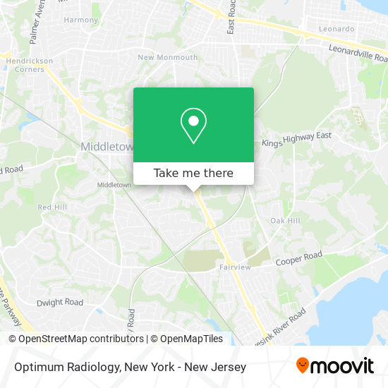 Optimum Radiology map