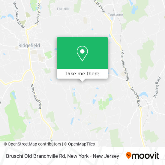 Mapa de Bruschi Old Branchville Rd