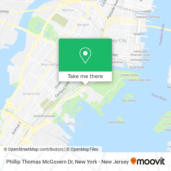 Mapa de Phillip Thomas McGovern Dr