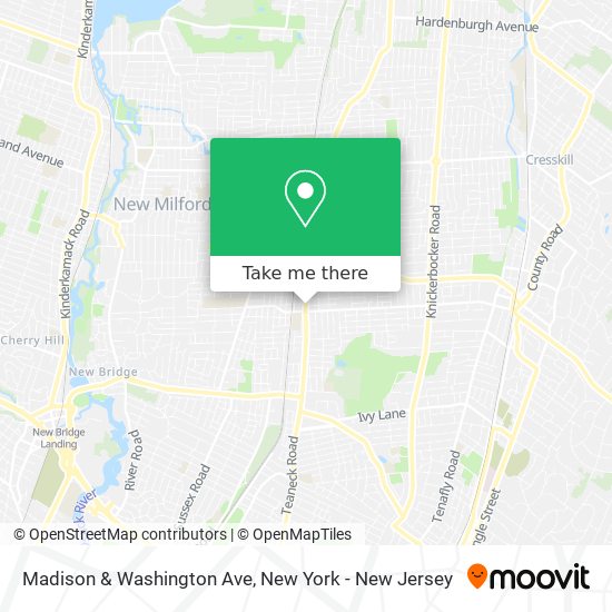 Mapa de Madison & Washington Ave