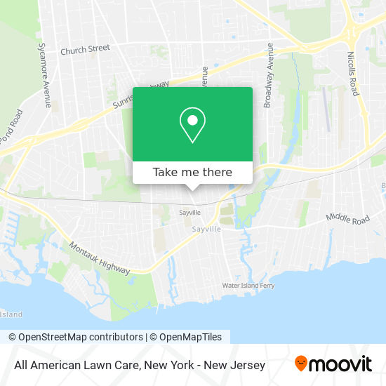 All American Lawn Care map