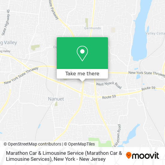 Marathon Car & Limousine Service map