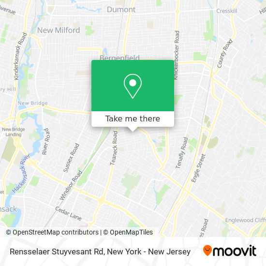 Rensselaer Stuyvesant Rd map