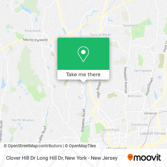 Mapa de Clover Hill Dr Long Hill Dr