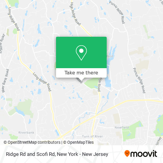 Ridge Rd and Scofi Rd map