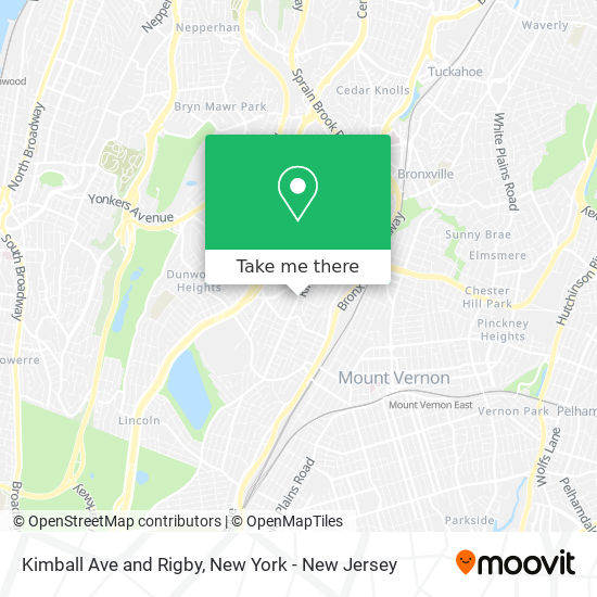 Mapa de Kimball Ave and Rigby