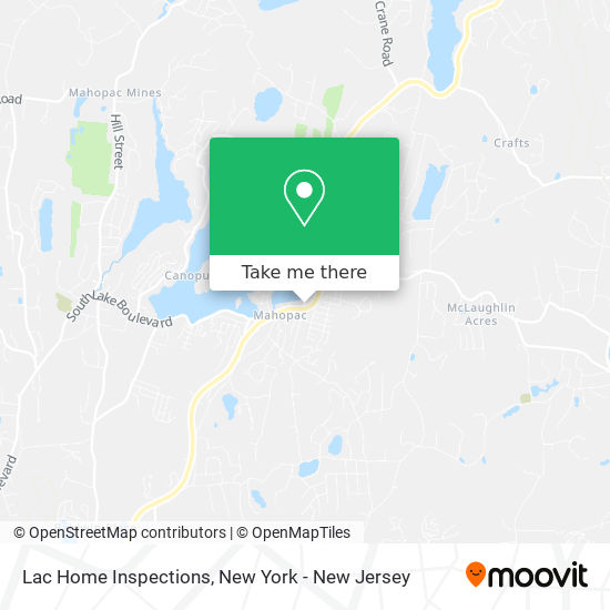 Lac Home Inspections map