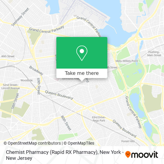 Mapa de Chemist Pharmacy (Rapid RX Pharmacy)