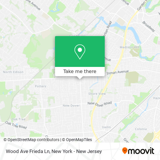 Mapa de Wood Ave Frieda Ln