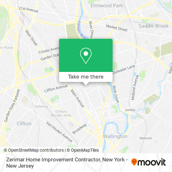 Zerimar Home Improvement Contractor map