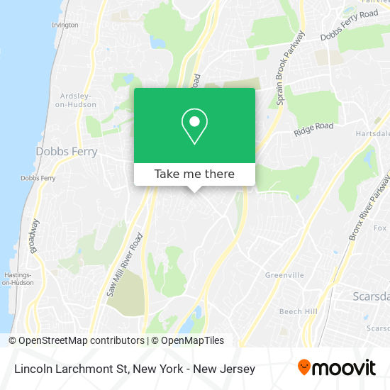 Mapa de Lincoln Larchmont St