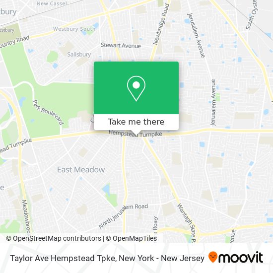 Taylor Ave Hempstead Tpke map