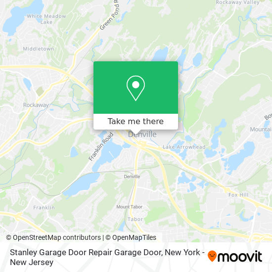 Mapa de Stanley Garage Door Repair Garage Door