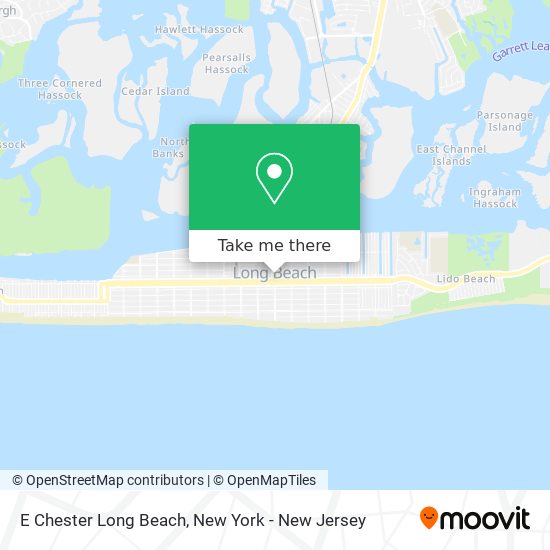 Mapa de E Chester Long Beach