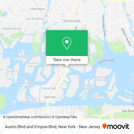 Mapa de Austin Blvd and Empire Blvd