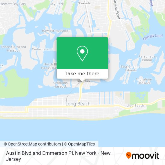 Mapa de Austin Blvd and Emmerson Pl