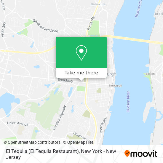 Mapa de El Tequila (El Tequila Restaurant)