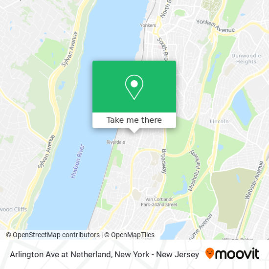 Mapa de Arlington Ave at Netherland