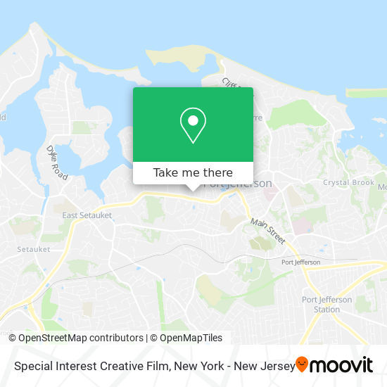 Special Interest Creative Film map