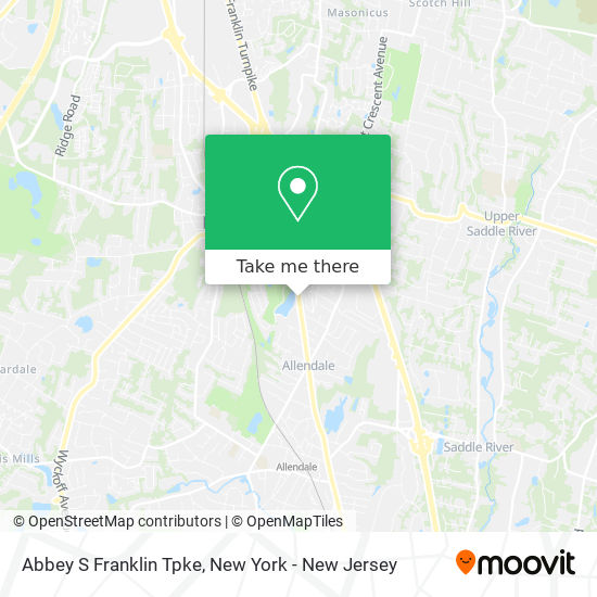Mapa de Abbey S Franklin Tpke