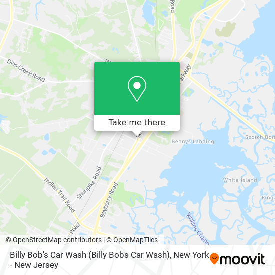 Billy Bob's Car Wash (Billy Bobs Car Wash) map