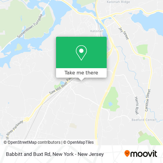 Babbitt and Buxt Rd map