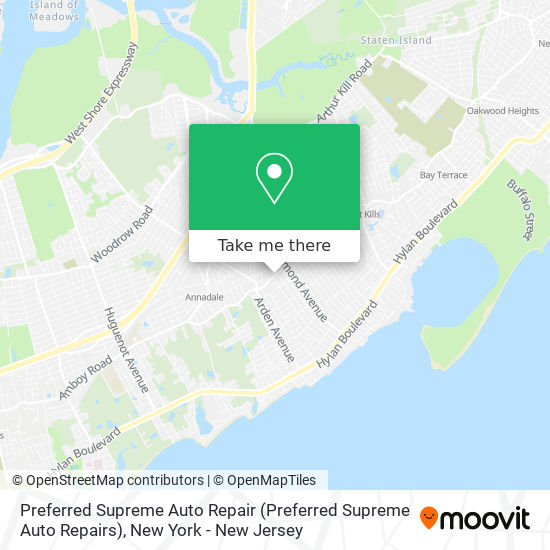 Mapa de Preferred Supreme Auto Repair