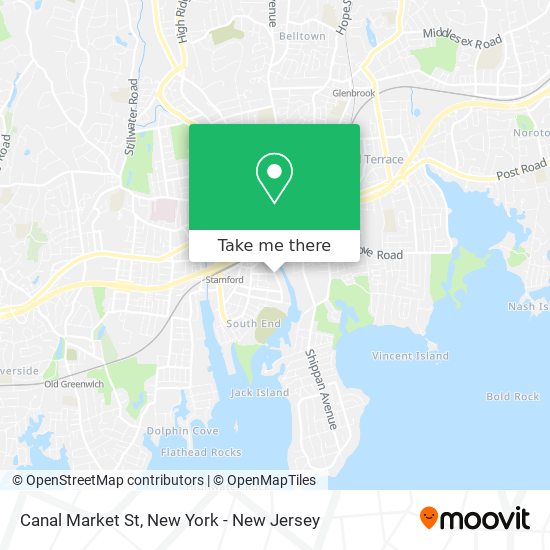 Mapa de Canal Market St