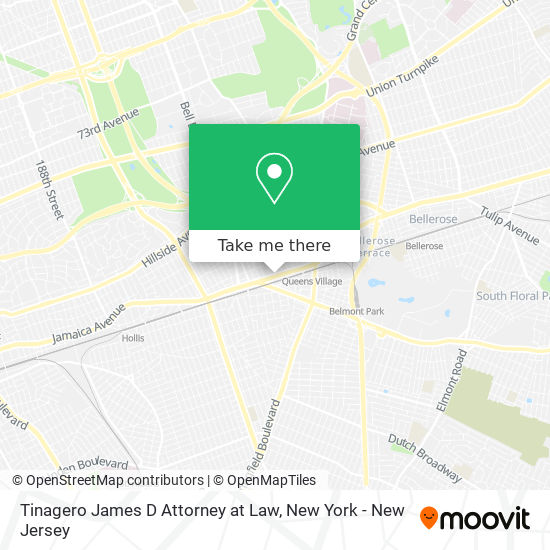 Mapa de Tinagero James D Attorney at Law